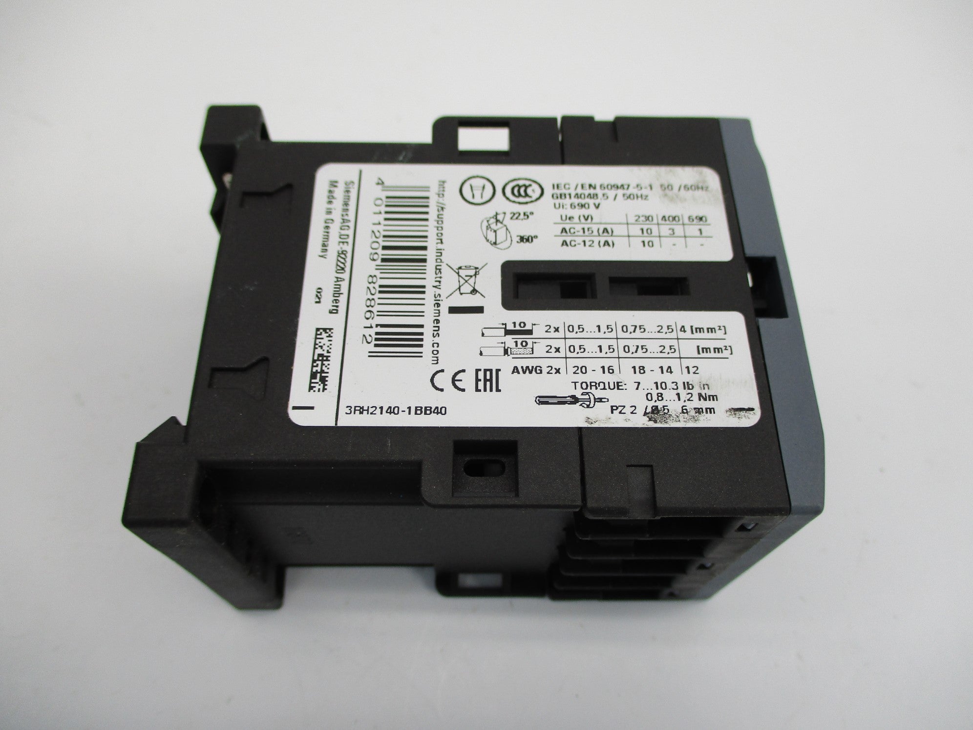 SIEMENS 3RH2140-1BB40 24VDC NSNP