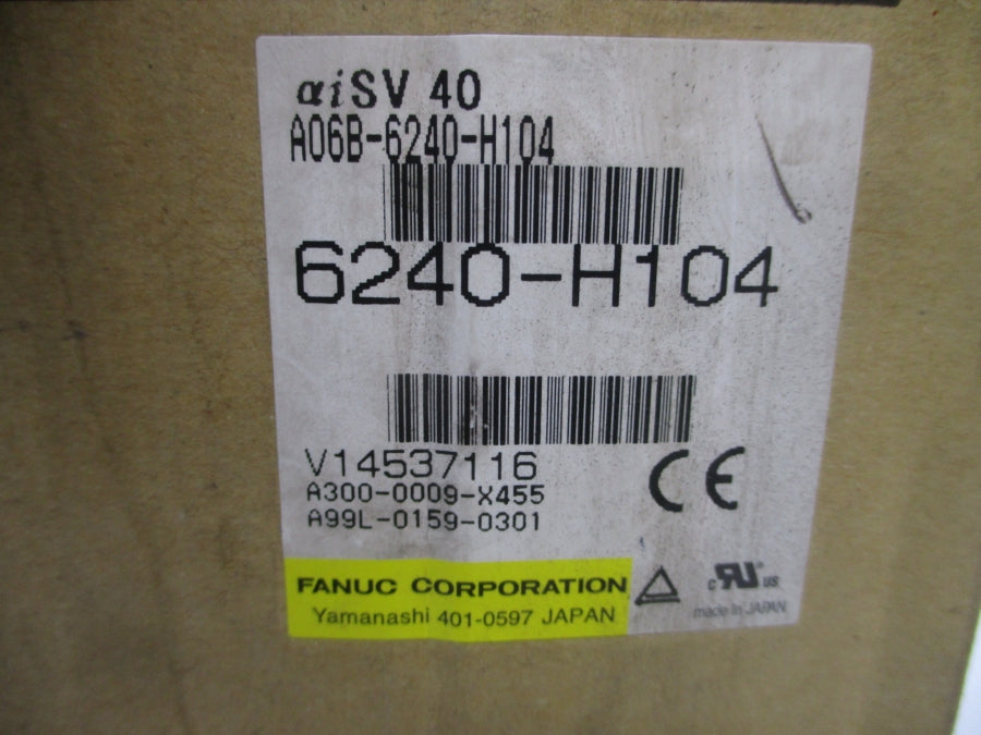 FANUC A06B-6240-H104 283-339V 16A NSMP