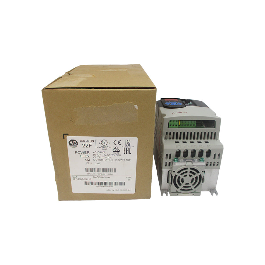 INDUSTRIAL SPARE PART 22F-D6P0N113 SER. A F/W 2.02 342-528VAC 6.0A NSMP