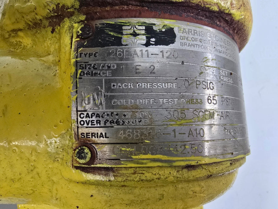 FARRIS ENGINEERING 26EA11-120 65PSI UNMP