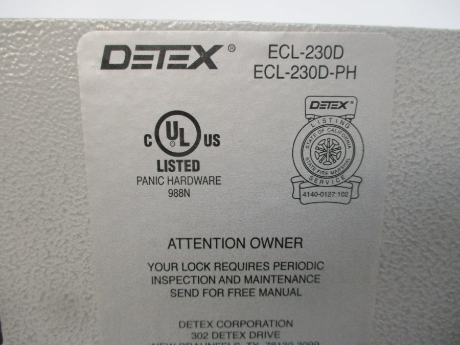 DETEX ECL-230D-PH NSNP