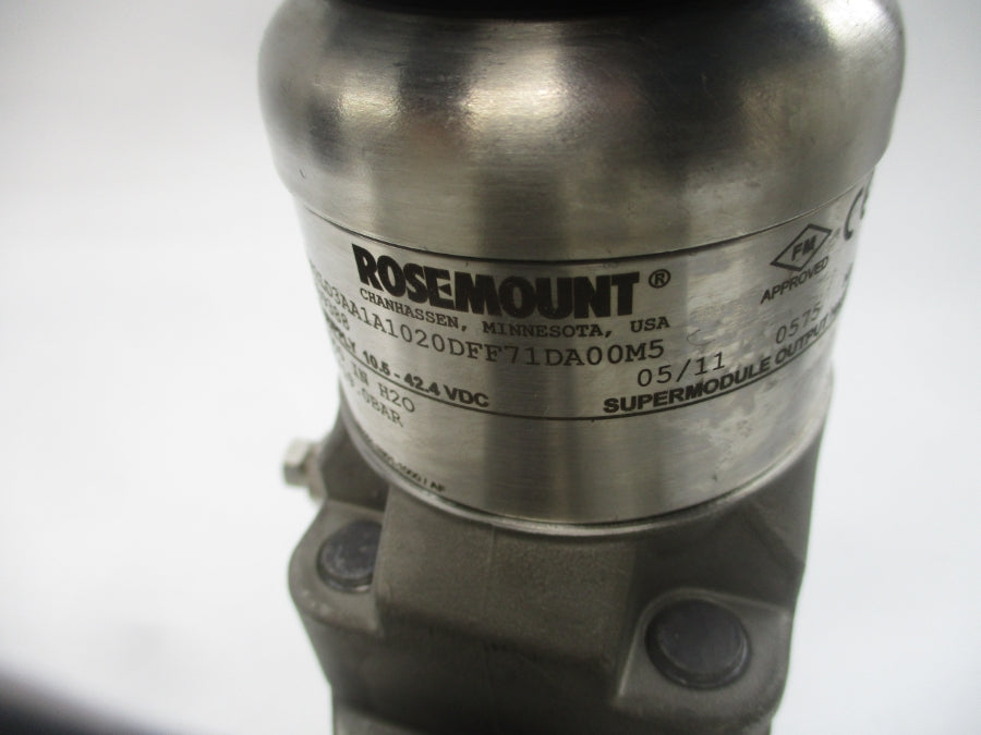 ROSEMOUNT 3051S2LD3AA1A1020DFF71DA00M5 10.5-42.4VDC 275PSI NSNP