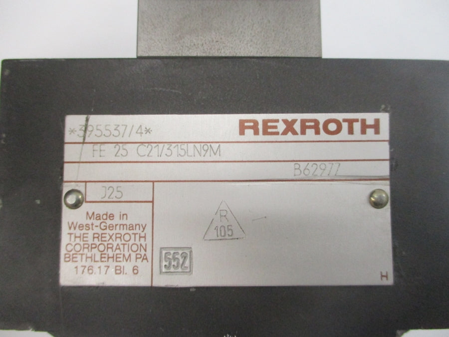 REXROTH FE25C21/315LN9M 395537/4 UNMP