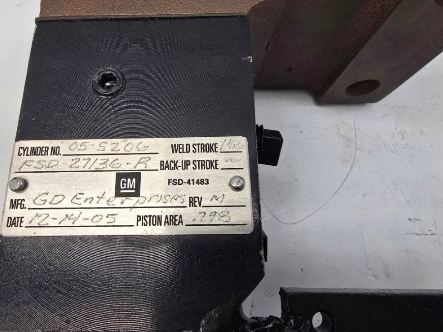 GD ENTERPRISES 05-5206 FSD-27/36-R REV. M UNMP