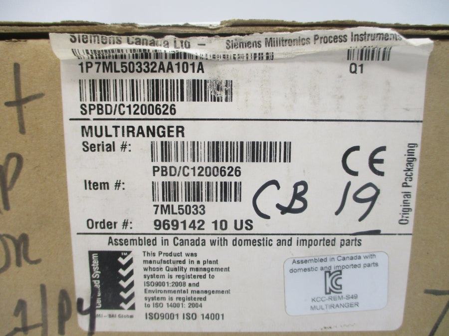 SIEMENS 7ML5033-2AA10-1A 100-230V 5A NSMP