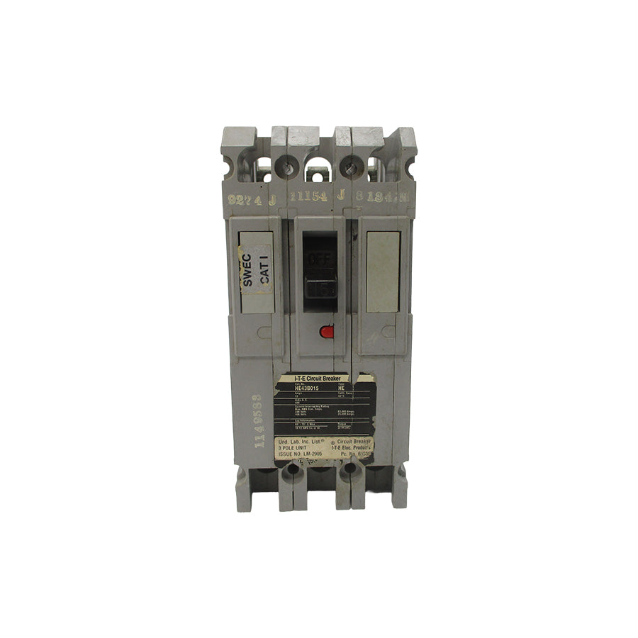 ITE HE43B015 480VAC 15A UNMP