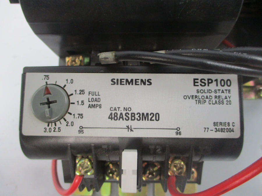 SIEMENS 22DSB32AA SER. C 110-120/220-240V 27A UNMP