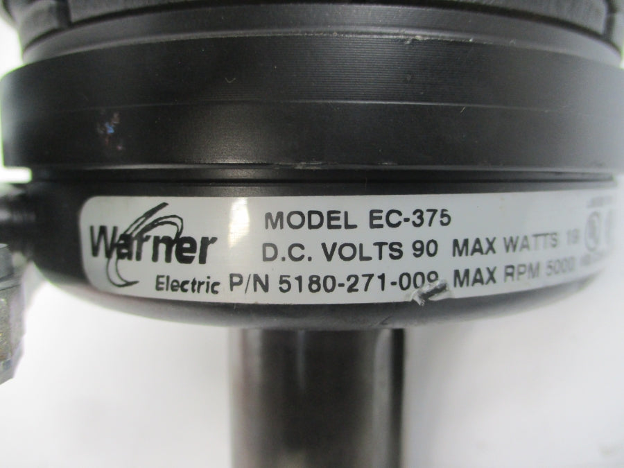 WARNER ELECTRIC 5180-271-009 EC-375 90VDC NSNP