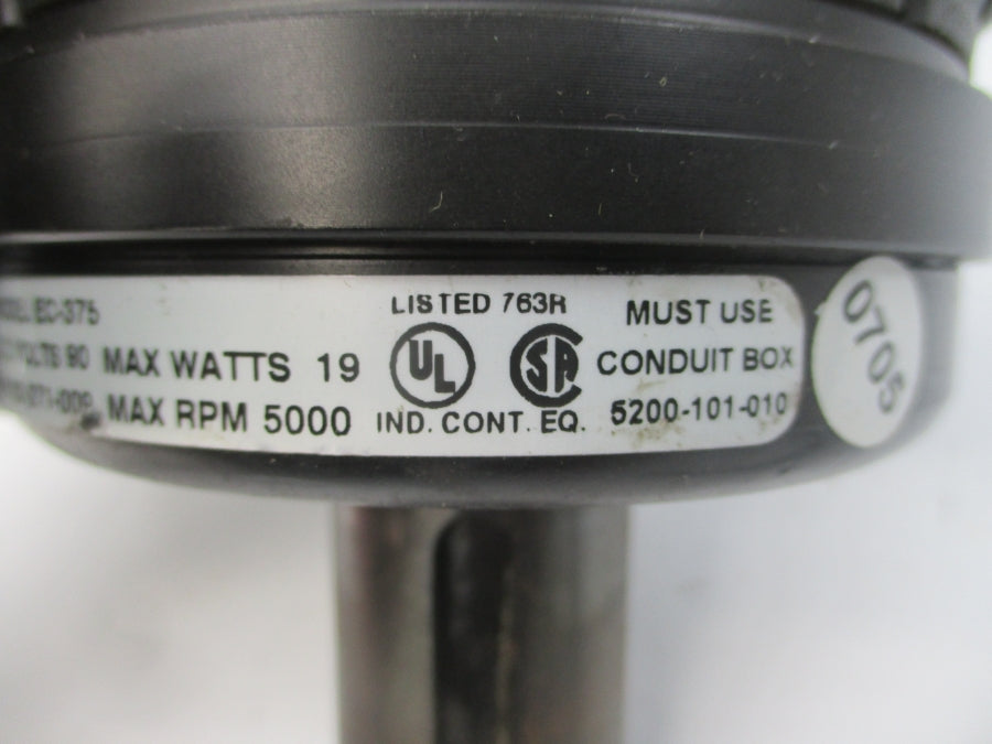 WARNER ELECTRIC 5180-271-009 EC-375 90VDC NSNP