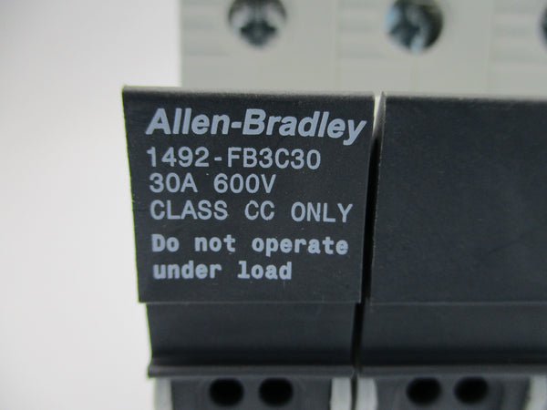 ALLEN BRADLEY 1492-FB3C30 SER. B 600V 30A NSNP