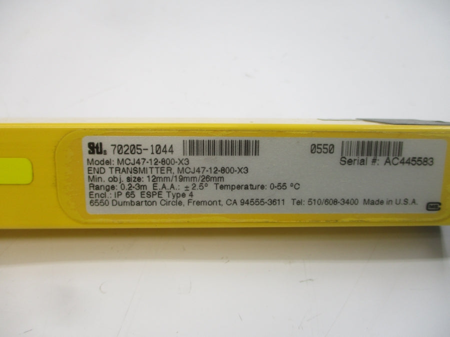STI 70205-1044 MCJ47-12-800-X3 NSNP