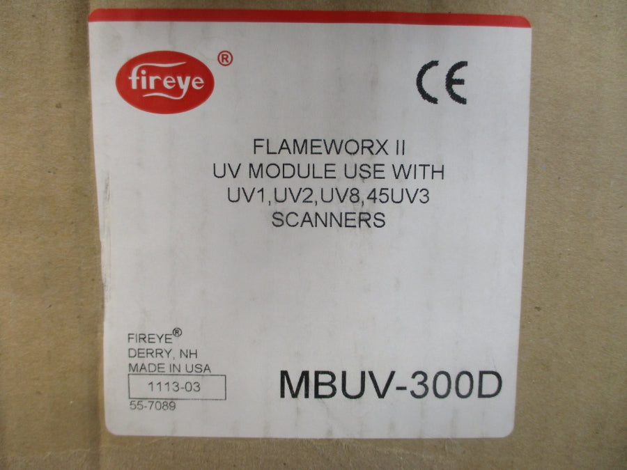 FIREYE MBUV-300D 24VAC 5A NSMP