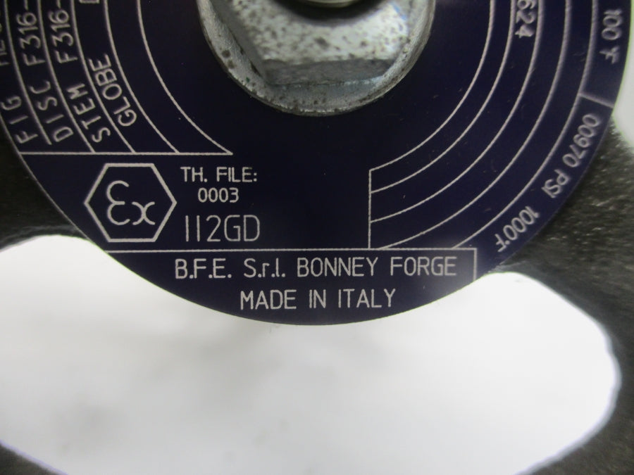 BONNEY FORGE HL38L-NACE-LE 1920PSI 1" NSNP