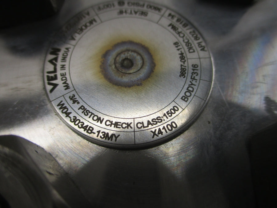 VELAN W04-3034B-13MY 3600PSI 3/4" NSNP
