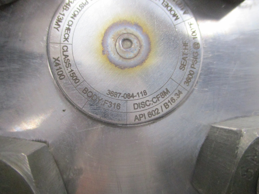 VELAN W04-3034B-13MY 3600PSI 3/4" NSNP