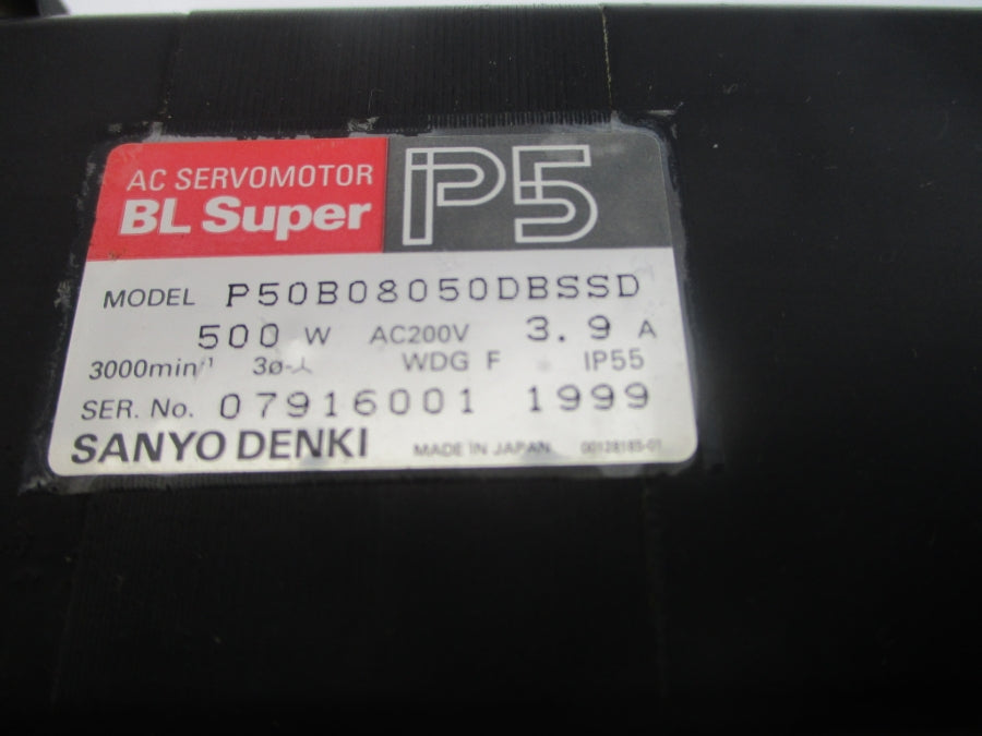 SANYO DENKI P50B08050DBSSD 200VAC 3.9A NSNP
