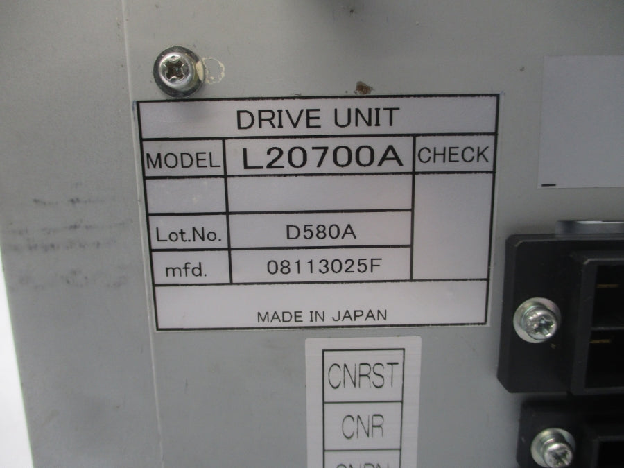 INDUSTRIAL SPARE PART L20700A NSNP