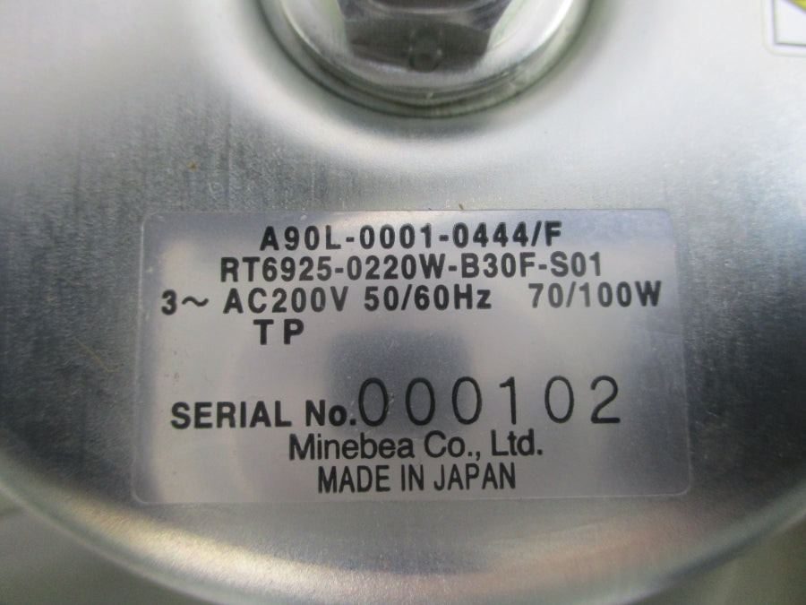 MINEBEA A90L-0001-0444/F RT6925-0220W-B30F-S01 200VAC NSNP