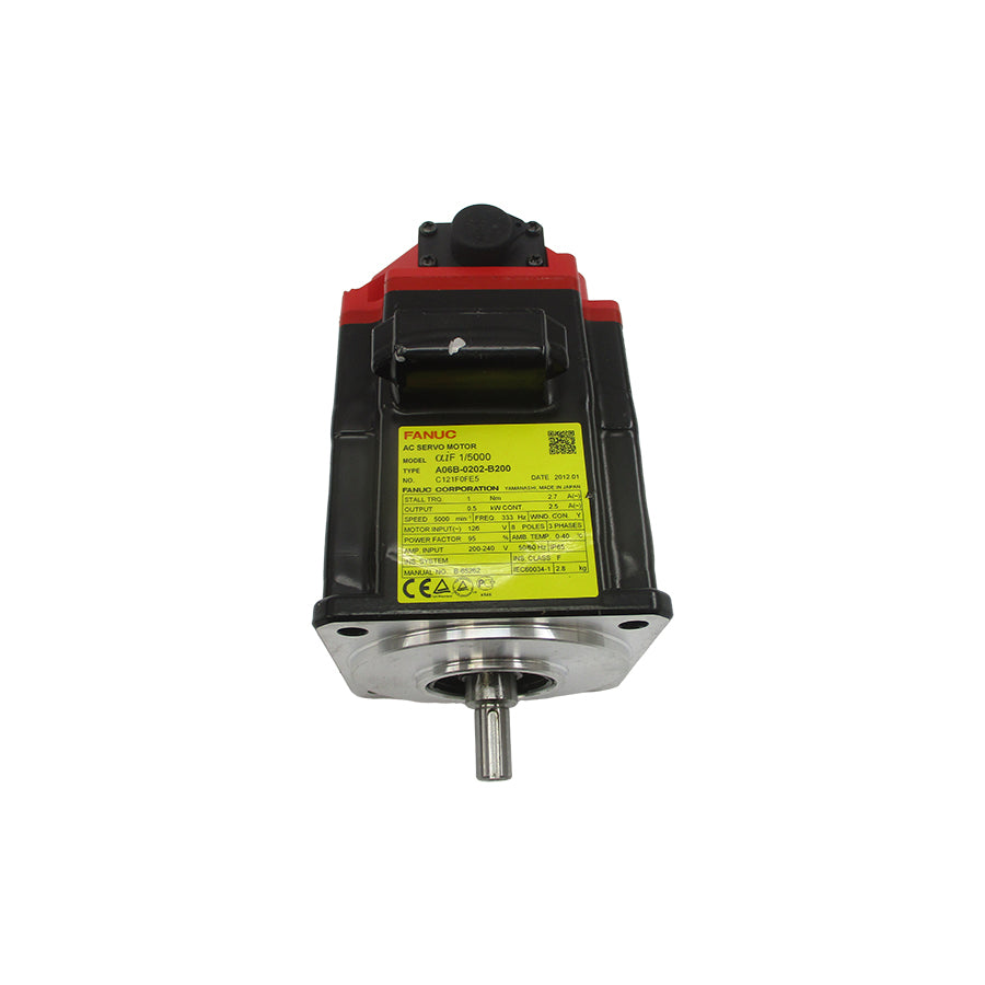 FANUC A06B-0202-B200 126VAC 2.7/2.5A NSNP