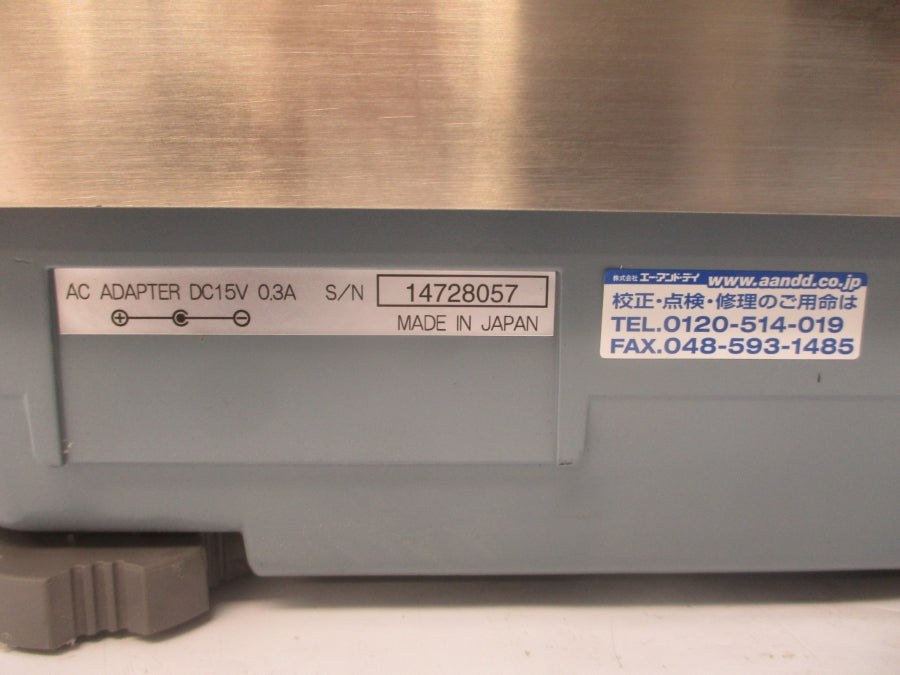 A&D COMPANY GP-30KS 15VDC 0.3A NSNP