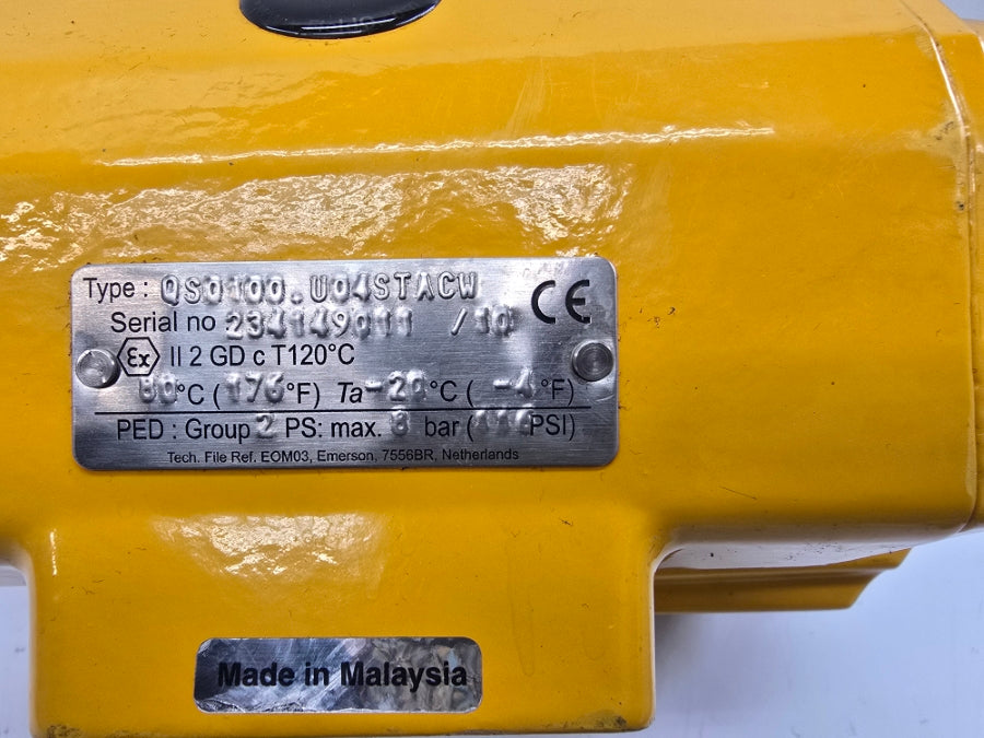 FIELD QPSUA QC34.UP1SA1 QS0100.U04STACW 30V 116PSI NSNP