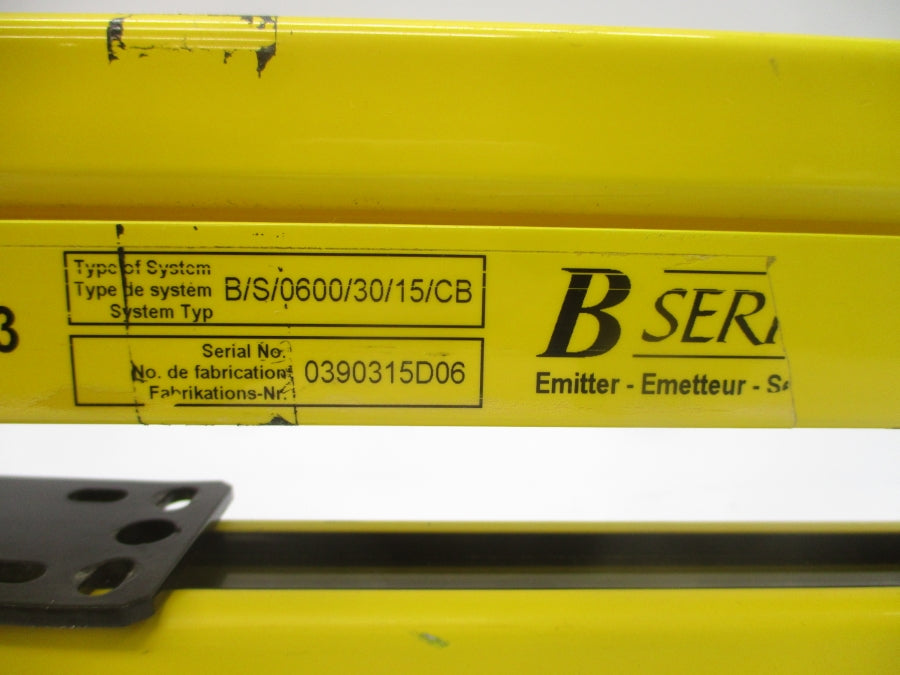 TAPE SWITCH B/S/0600/30/15/CB EMITTER/RECEIVER 24VDC UNMP