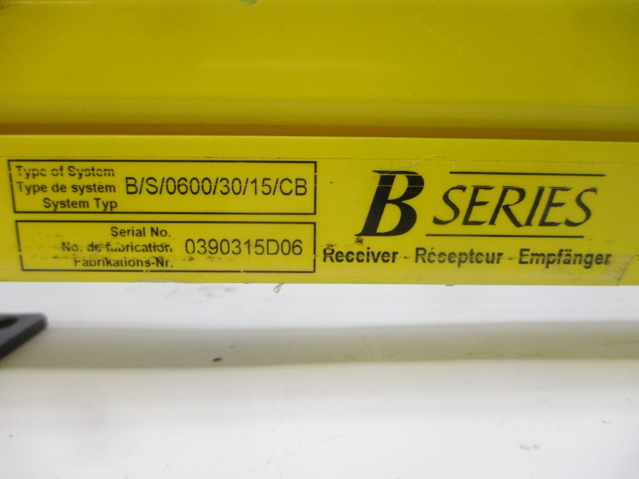 TAPE SWITCH B/S/0600/30/15/CB EMITTER/RECEIVER 24VDC UNMP