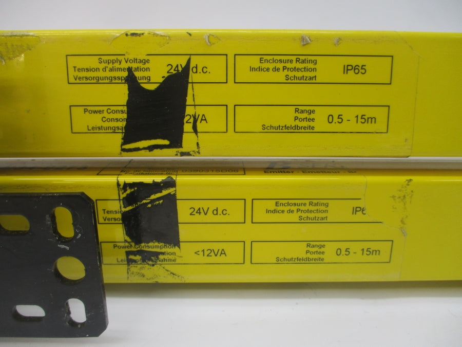 TAPE SWITCH B/S/0600/30/15/CB EMITTER/RECEIVER 24VDC UNMP