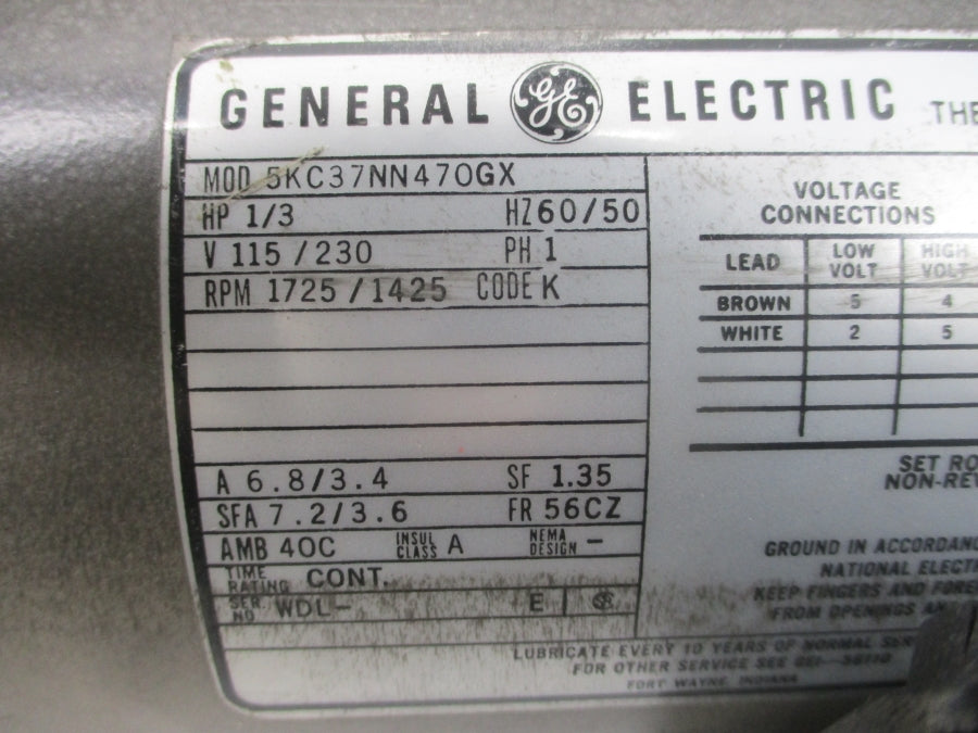 EDWARDS E2M2 5KC37NN470GX 115/230V 6.8/3.4A UNMP