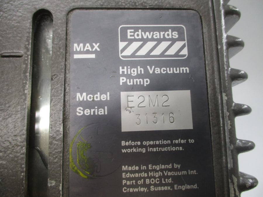 EDWARDS E2M2 5KC37NN470GX 115/230V 6.8/3.4A UNMP