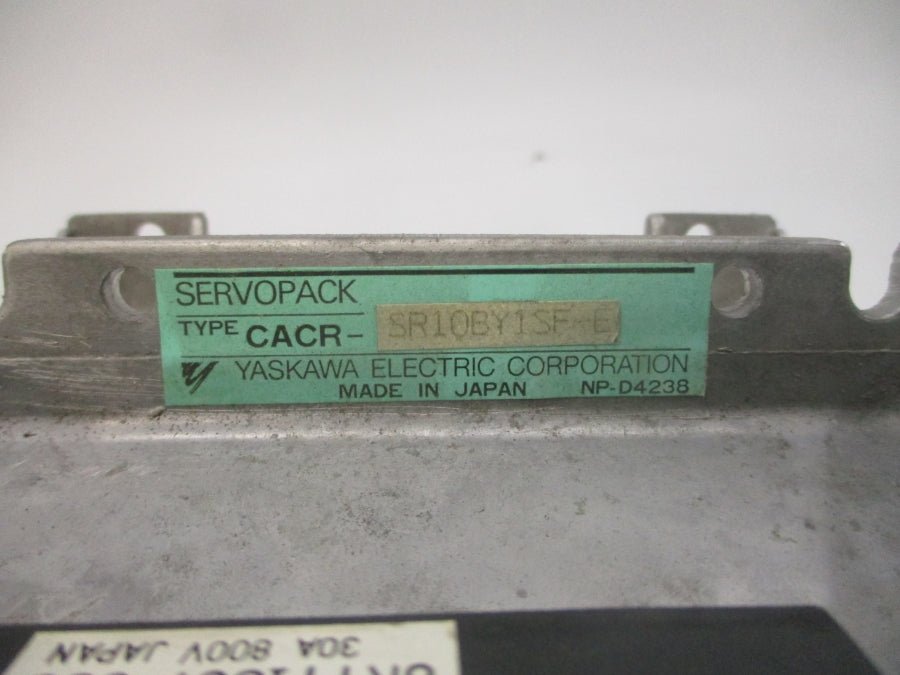 YASKAWA CACR-SR10BY1SF-E 200-230VAC 8.0A UNMP