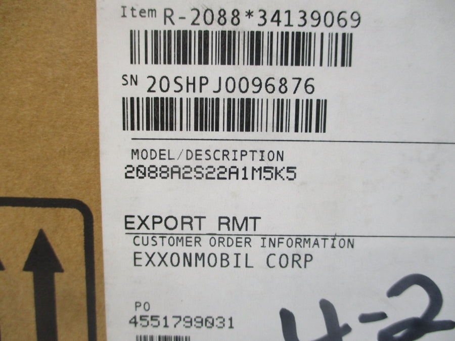 ROSEMOUNT 2088A2S22A1M5K5 10.5-30VDC 150PSI NSMP