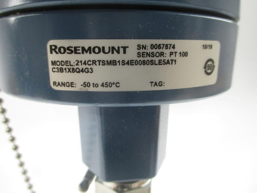 ROSEMOUNT 214CRTSMB1S4E0080SLE5AT1C3B1X8Q4G3 NSMP