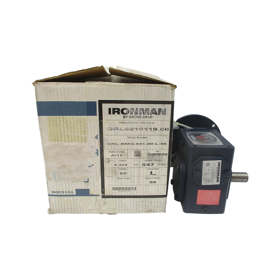 GROVE GEAR GRL-BMQ-821-80-L-56 GRL8210119.00 NSMP
