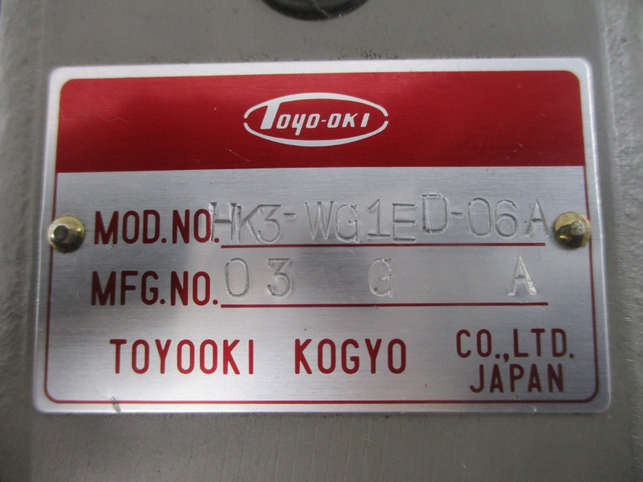 TOYOOKI KOGYO HK3-WG1ED-06A NSNP