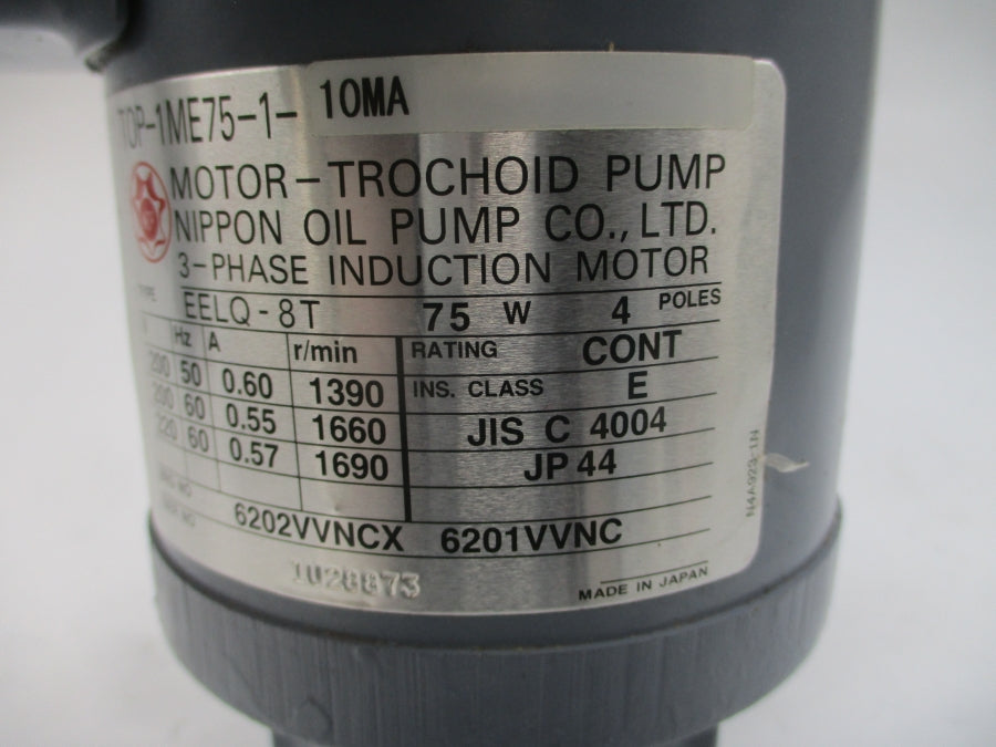 NIPPON TOP-10MA TOP-1ME75-1-10MA 200/220V 0.60/0.55-0.57A NSNP