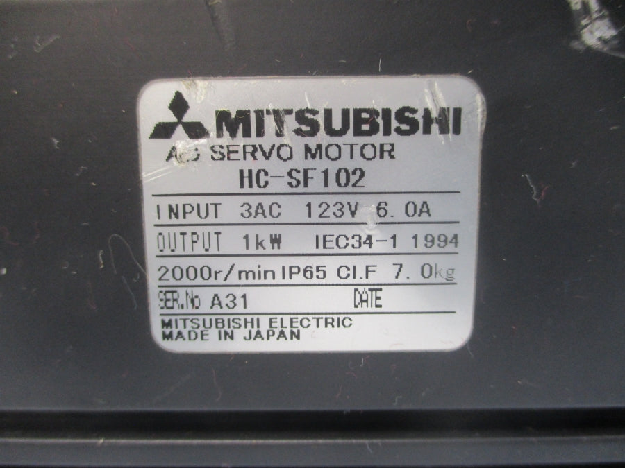 MITSUBISHI HC-SF102 123VAC 6.0A NSNP