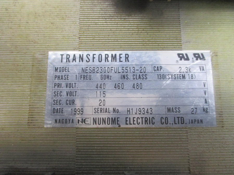 NAGOYA NESB2300FUL5513-20 480V NSNP