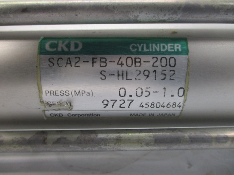CKD SCA2-FB-40B-200S-HL29152 UNMP