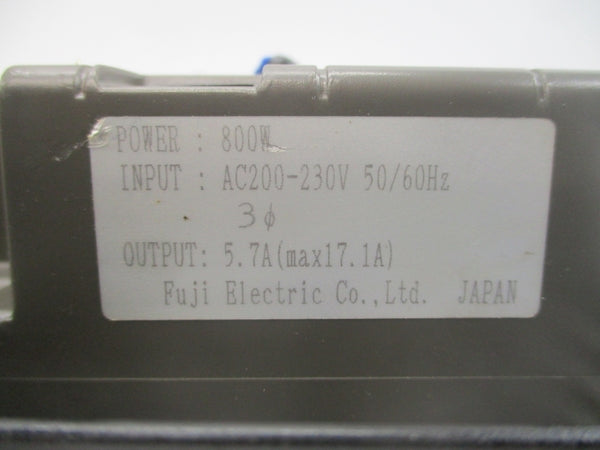 FUJI ELECTRIC RYE.80P-Z4 200-230VAC 5.7A NSNP