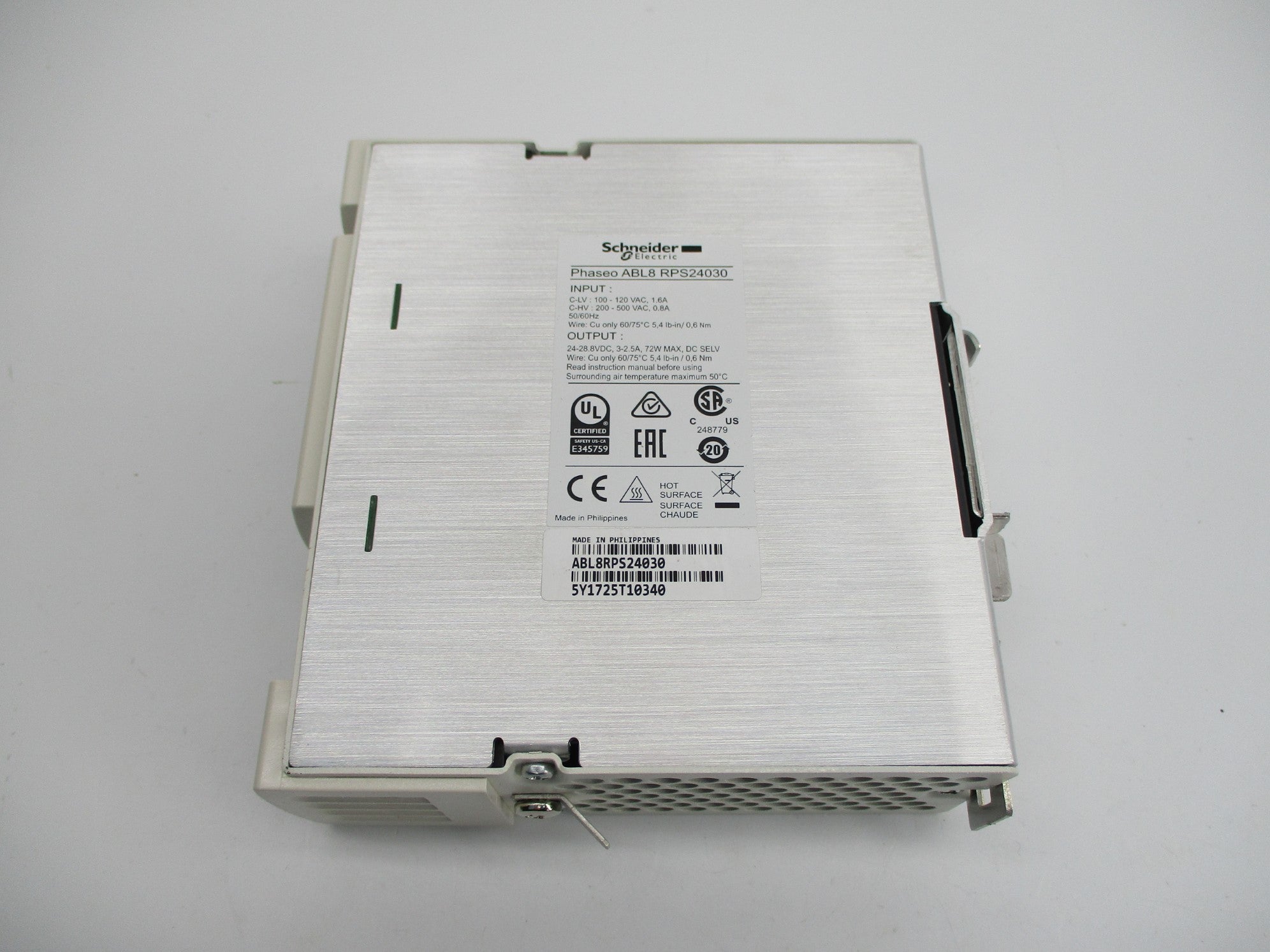 SCHNEIDER ELECTRIC ABL8RPS24030 24VDC 3A NSMP