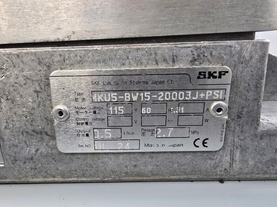 SKF MKU5-BW15-20003J+PSI 115V 1.31A 384PSI NSNP