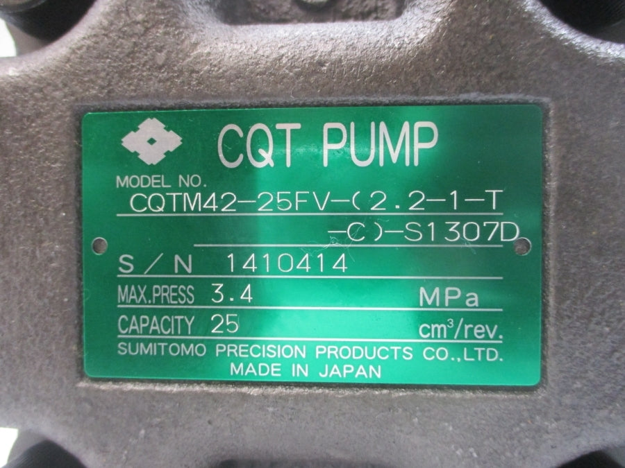 SUMITOMO CQTM42-25FV-(2.2-1-T-C)-S1307D NSNP