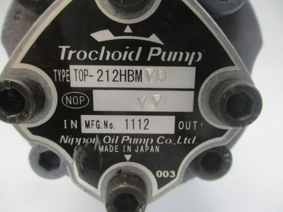 NIPPON TOP-212HBMVD 200/220V 3.6-3.3/3.2A NSNP