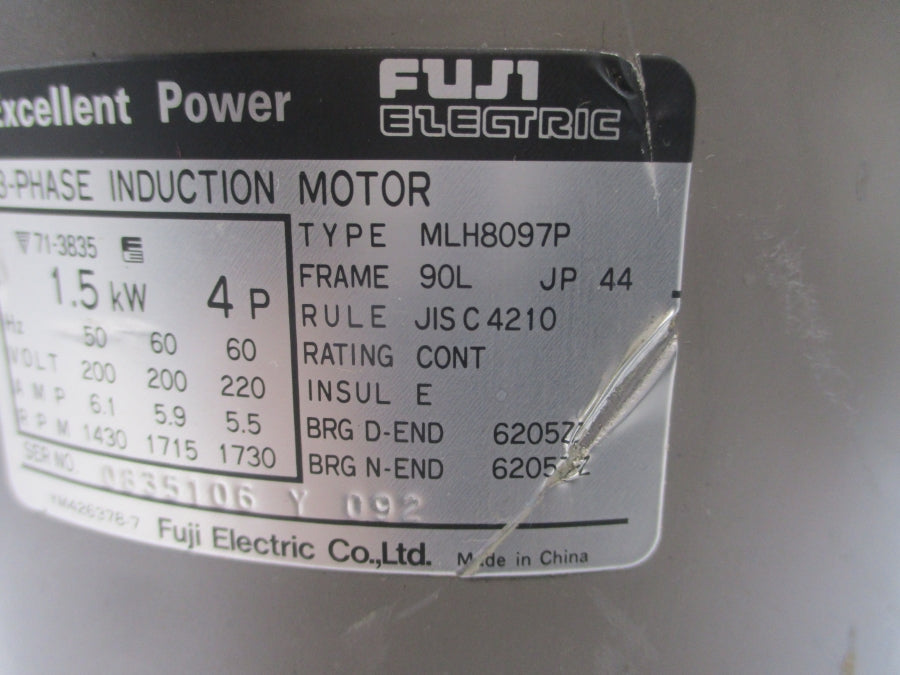 FUJI ELECTRIC MLH8097P 200/220V 6.1-5.9/5.5A NSNP