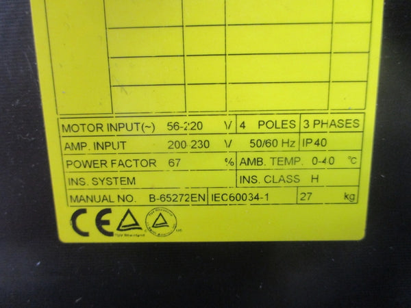 FANUC A06B-1464-B123#0021 56-220VAC 41/53A (AS PICTURED) NSNP
