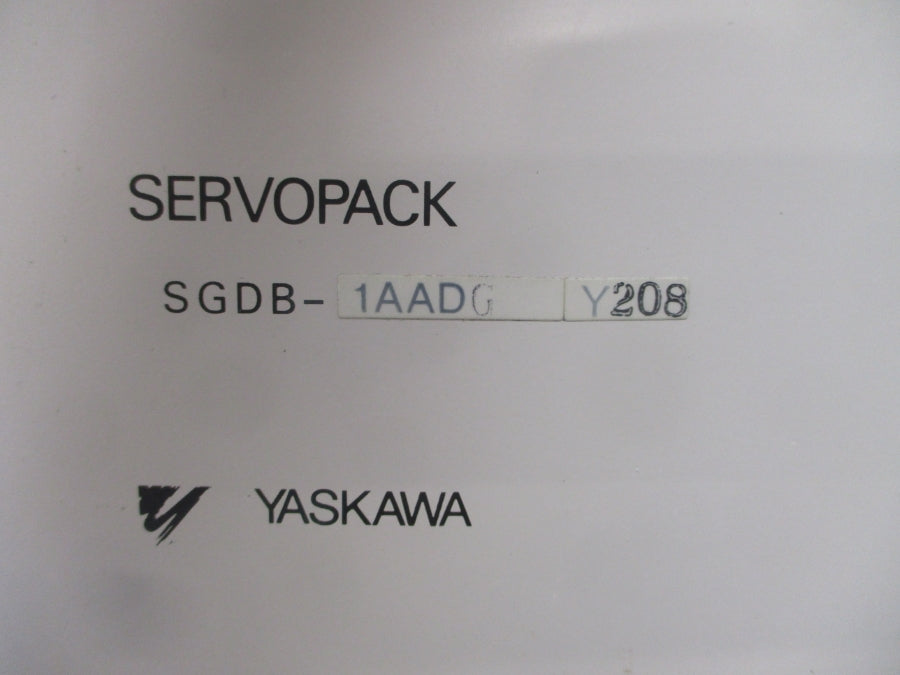 YASKAWA SGDB-1AADG 200-230VAC 60.0A UNMP
