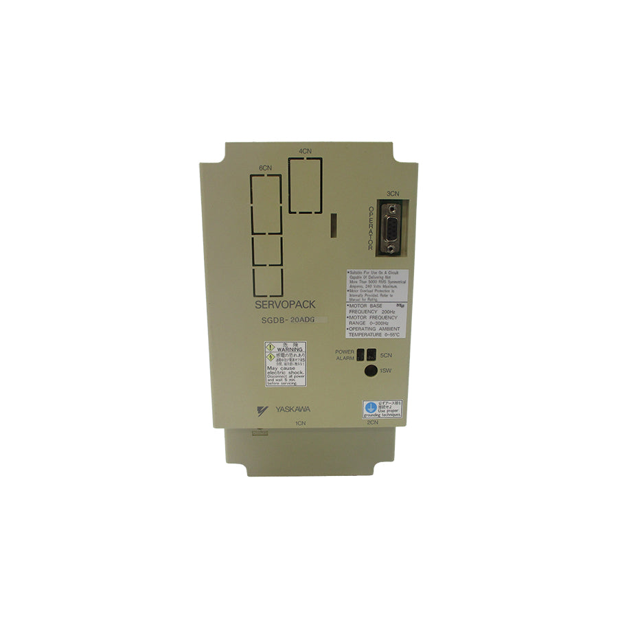 YASKAWA SGDB-20ADG 200-230VAC 12A UNMP