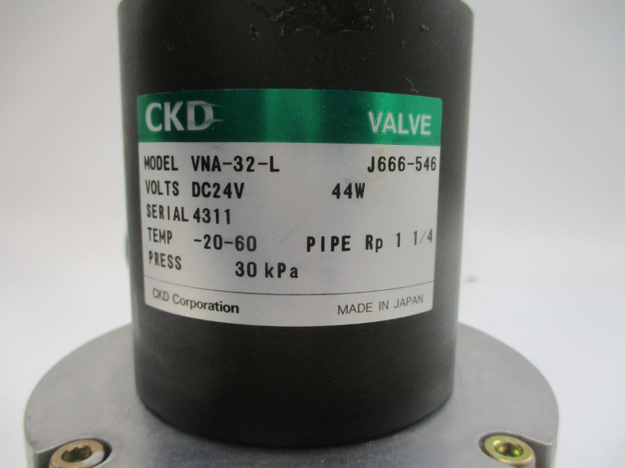 CKD VNA-32-L 24VDC 1-1/2" NSNP