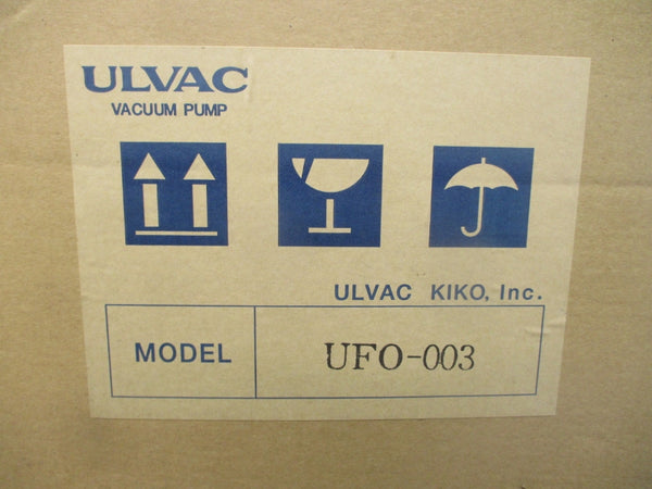 ULVAC UFO-003 100V 0.6A NSMP